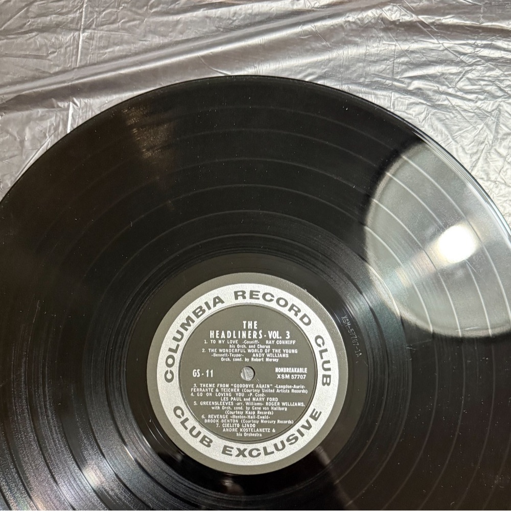The Headliners Volume 3 Vinyl Record - Picture 3 of 4